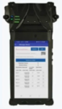 A rugged handheld plate-recognition device